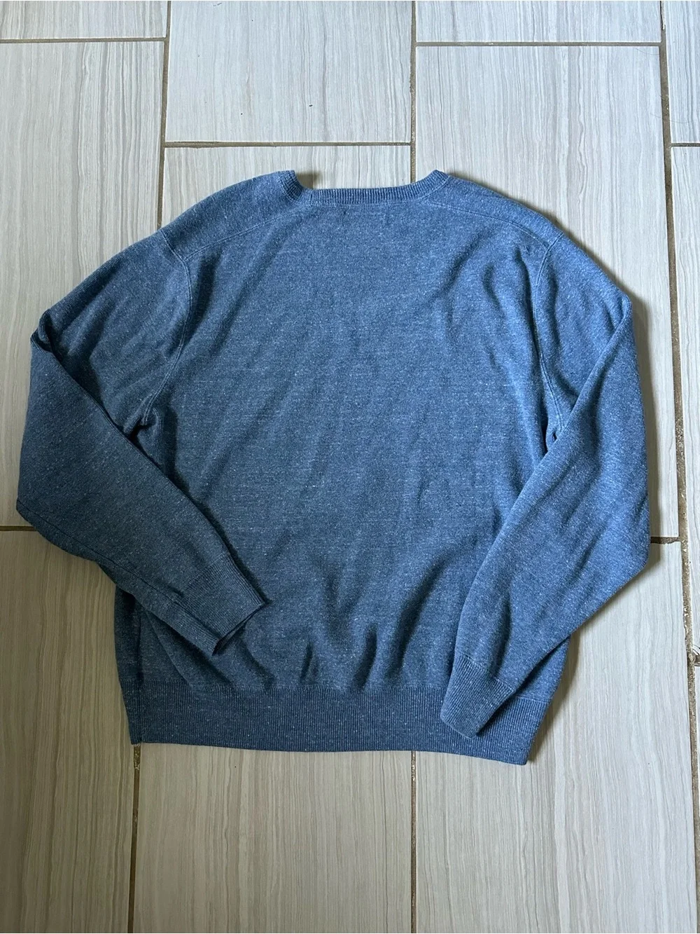 Ralph Lauren Heather Slate Blue Crewneck Sweater